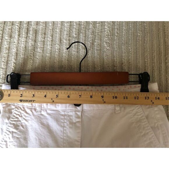 Boden Helena White Cotton Blend Womens Shorts US Size 4 - Picture 6 of 9